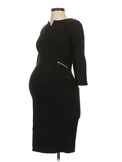 Pre-owned Seraphine Cocktail Dress In Black