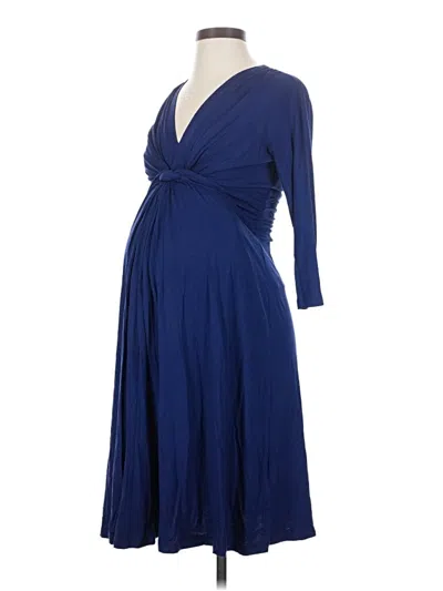 Pre-owned Seraphine Cocktail Dress In Blue