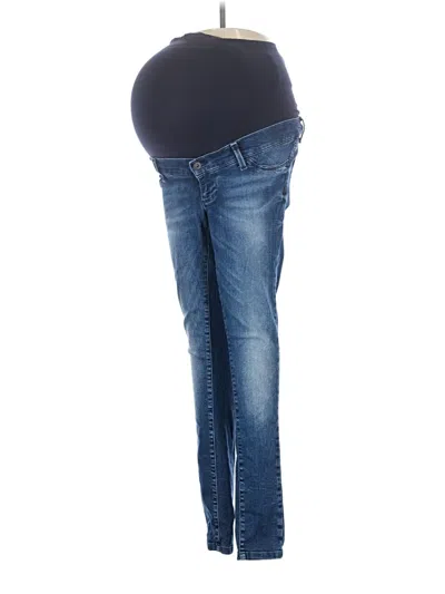 Pre-owned Seraphine Jeans In Blue