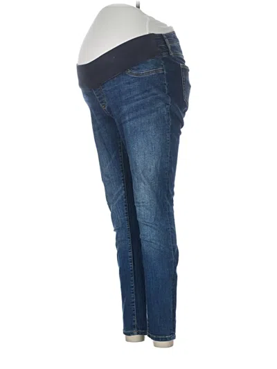 Pre-owned Seraphine Jeans In Blue