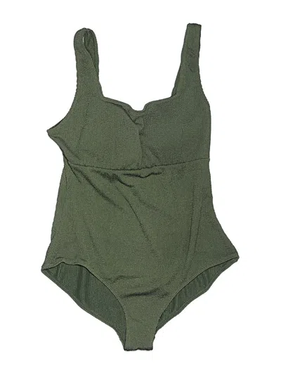 Pre-owned Seraphine One Piece Swimsuit In Green
