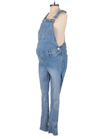 Pre-owned Seraphine Overalls In Blue