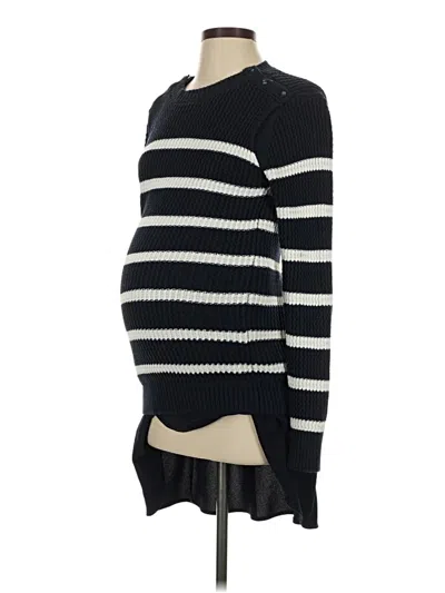 Pre-owned Seraphine Pullover Sweater In Black