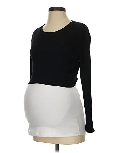 Pre-owned Seraphine Pullover Sweater In Black