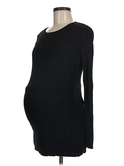 Pre-owned Seraphine Pullover Sweater In Black