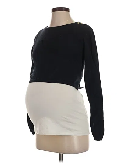 Pre-owned Seraphine Pullover Sweater In Black