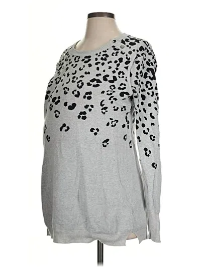 Pre-owned Seraphine Pullover Sweater In Silver
