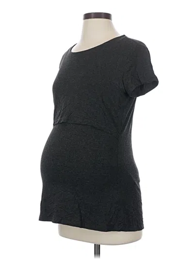 Pre-owned Seraphine Short Sleeve T-shirt In Gray