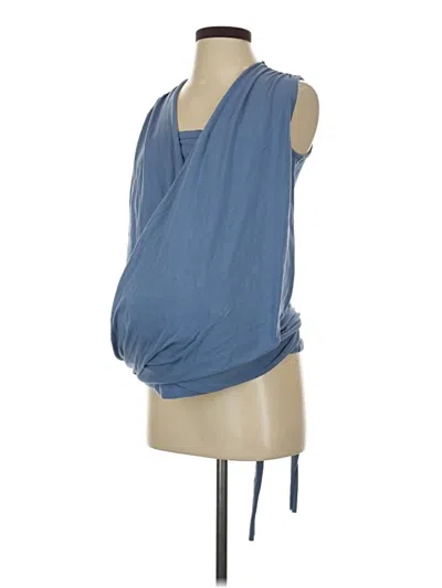 Pre-owned Seraphine Sleeveless T-shirt In Blue
