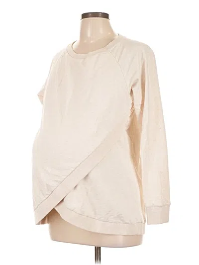 Pre-owned Seraphine Sweatshirt In Ivory