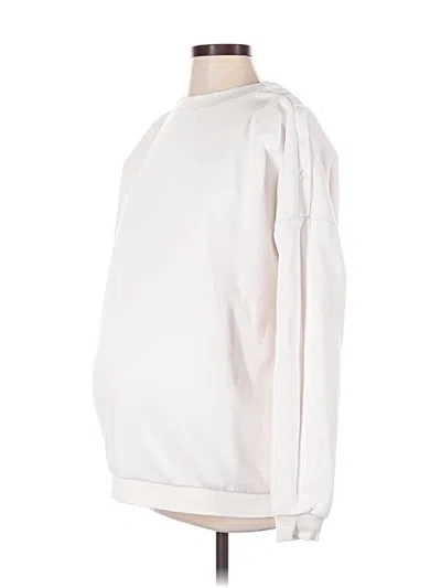 Pre-owned Seraphine Sweatshirt In White