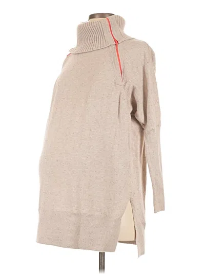 Pre-owned Seraphine Turtleneck Sweater In Brown