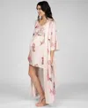 Seraphine Women's Maternity Woven Print Kimono