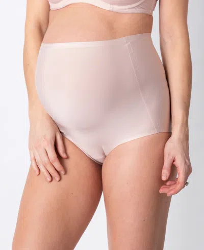Seraphine Women's No Vpl Over Bump Maternity Panties Â Twin Pack In Nude