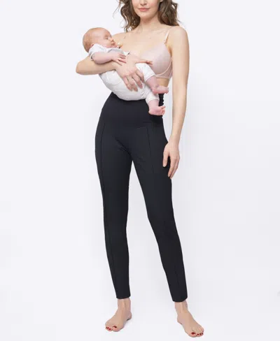 Seraphine Women's Post Maternity Shaping Pants In Black