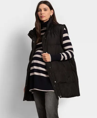 Seraphine Women's Puffer Vest In Black