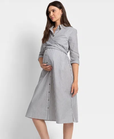 Seraphine Women's Shirt Stripe Dress