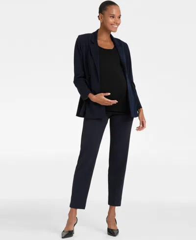 Seraphine Women's Tailored Maternity Blazer In Navy