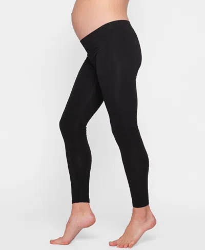 Seraphine Women's Under Bump Maternity Leggings In Black