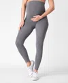 Seraphine Over The Bump Maternity Leggings In Gray
