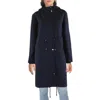Seraphine Womens Faux Fur Cotton Parka Coat