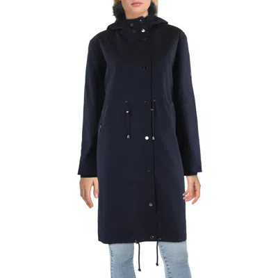 Seraphine Womens Faux Fur Cotton Parka Coat