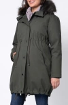 Seraphine Zorah 3-in-1 Down Maternity Parka In Khaki