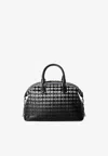 Serapian Anì Mosaico Leather Top Handle Bag