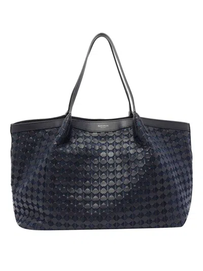 Serapian Secret Mosaico Shoulder Bag In Blue