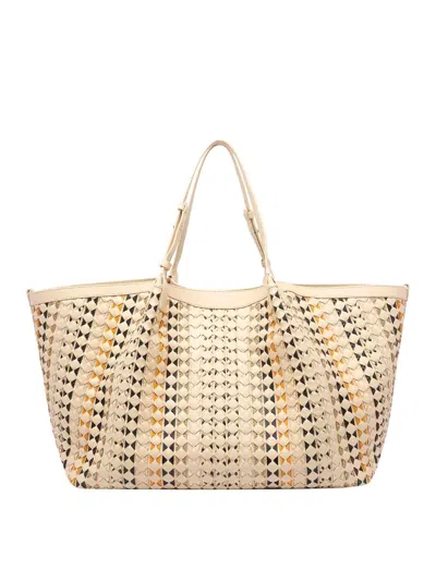 Serapian Maxi Mosaico Secret Tote Bag