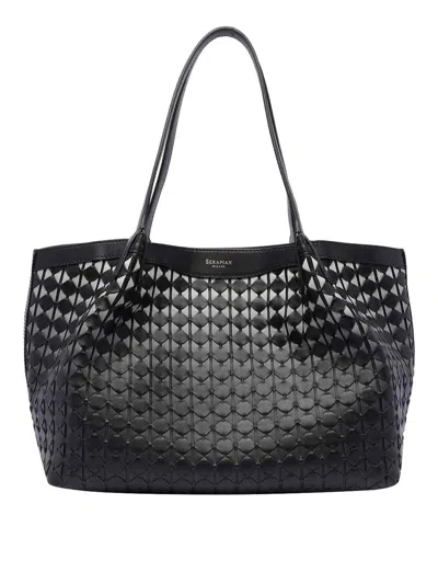 Serapian Bolso Shopping - Negro In Black