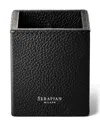Serapian Cachemire Leather Pen Pot