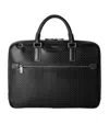 Serapian Extra Slim Stepan Briefcase In Black
