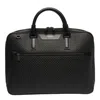 Serapian Extra Slim Stepan Briefcase In Black
