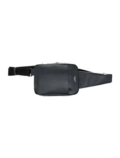 Pre-owned Serapian Leather Belt Bag W/ Tags In Grey