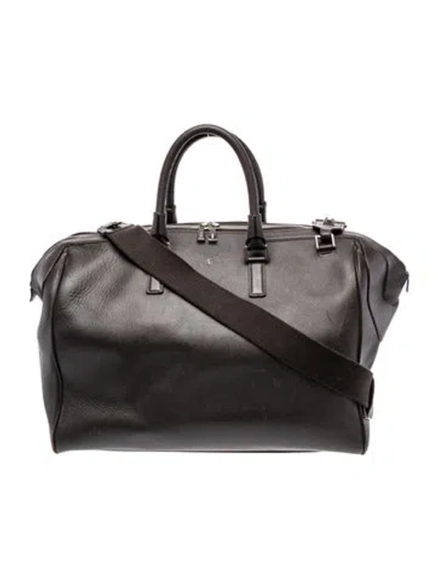 Pre-owned Serapian Leather Travel Carry-on In Brown