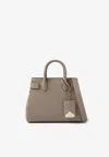 Serapian Meliné Leather Top Handle Bag