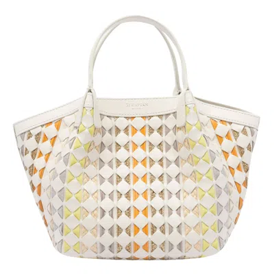 Serapian Mini Mosaico Secret Tote Bag In Multi