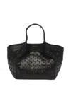 Serapian Mini Secret Mosaico Handbag In Black