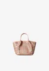 Serapian Mini Secret Mosaico Leather Shoulder Bag