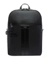 Serapian Black Stepan Backpack In Black