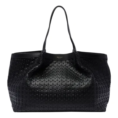 Serapian Secret Bag Mosaico In Black