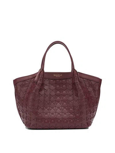 Serapian Secret Handbags Bordeaux