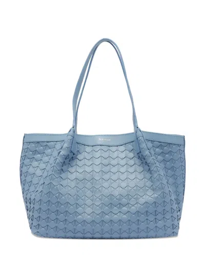 Serapian Secret Mosaico Shoulder Bag In Blau