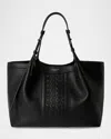 Serapian Secret Small Mosaic Leather Tote Bag