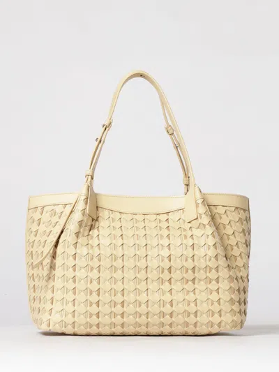 Serapian Shoulder Bag  Woman Color Beige In Yellow