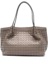 Serapian Small Secret Mosaico Tote Bag In Neutrals