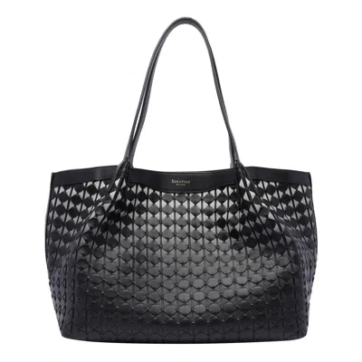 Serapian Small Secret Shoulder Bag In Black