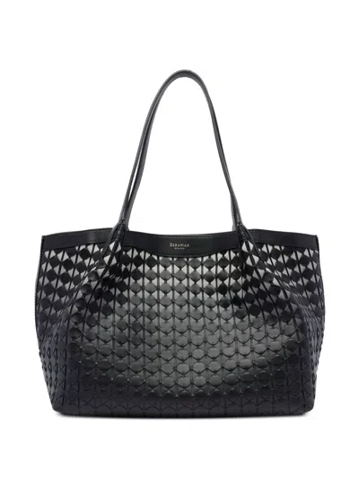 Serapian Small Secret Tote Bag In 黑色