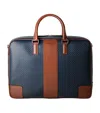 Serapian Stepan 72 Slim Briefcase In Navy